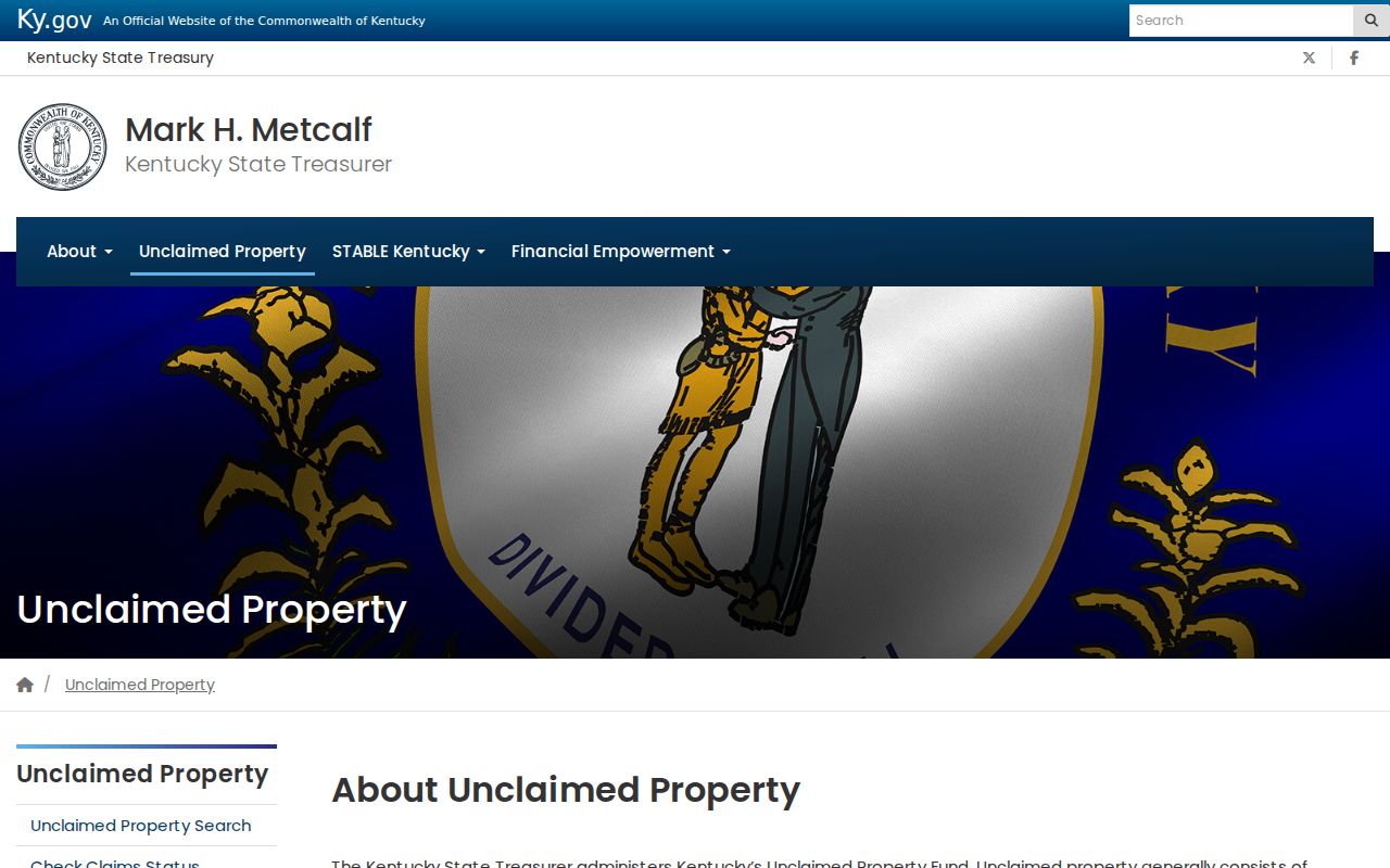 Kentucky unclaimed property search for a Paducah resident or heir